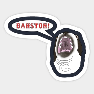 BAHSTON! Sticker